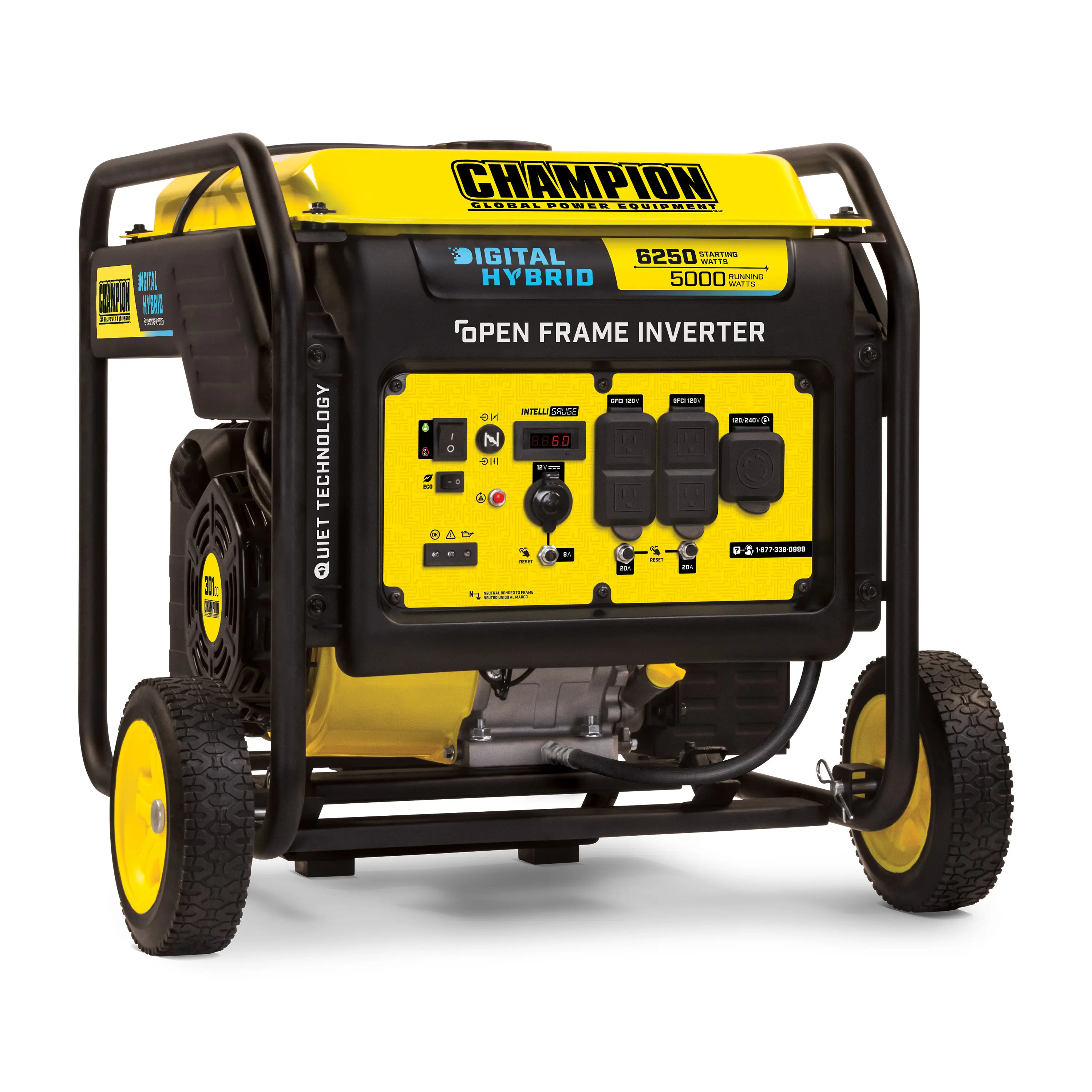 Generatore di inverter portatile a benzina digitale 5kw Champion generator in vendita