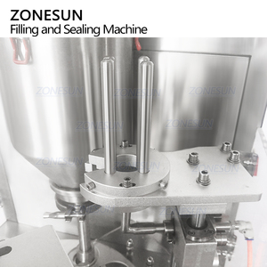 ZONESUN ZS-KCFC1 Full Automatic Monoblock Rotary Servo Auger <strong>Small</strong> Powder Coffee Capsul <strong>K</strong> Cup Filling Sealing Machine - Product Image 4