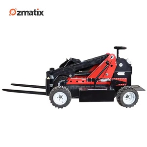 Elektrischer hydraulischer Tanks tapler für die Lager logistik Voll automatisches Offroad-Stand-On-Hebe-und Lade-/Entlade system