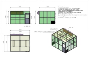 可定制模块化洁净室洁净室设计洁净室系统 - Product Image 2