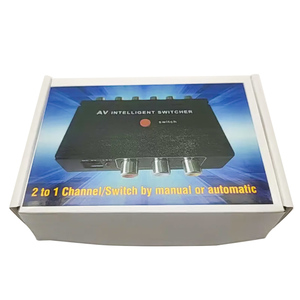 2 Port AV <strong>Audio</strong> and <strong>Video</strong> RCA 2 in 1 Out Switcher Automatic Manual <strong>Switch</strong> Selector Junction Box AV Switcher - Product Image 5