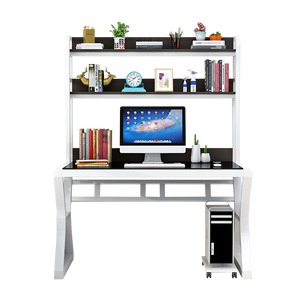 Escritorio moderno para oficina en casa, escritorio para ordenador con compartimentos de almacenamiento, escritorio de estudio, mesa de trabajo para sala pequeña, juegos de estudio - Product Image 6