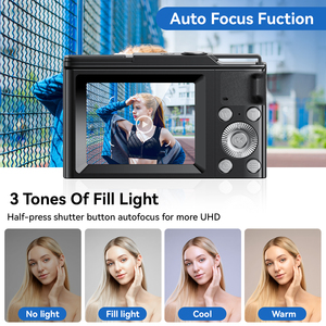 Prezzo di fabbrica 2.4 pollici fotocamera digitale CCD 48MP 16X Autofocus con luce Flash migliore fotocamera digitale per gli studenti Video di fotografia - Product Image 4