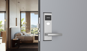 ระบบล็อคประตูอัจฉริยะ RFID ดิจิตอลอิเล็กทรอนิกส์โรงแรมสำหรับห้องพักโรงแรมพร้อมระบบซอฟต์แวร์การจัดการ - Product Image 3
