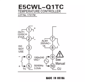 数字恒温器E5CWL-R1TC温度传感器Q1P Q1TC RTC E5EWL-Q1TC - Product Image 3