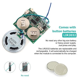 Программируемый/загружаемый звуковой usb-модуль для поздравительных открыток, записываемый звуковой модуль usb для игрушек - Product Image 3
