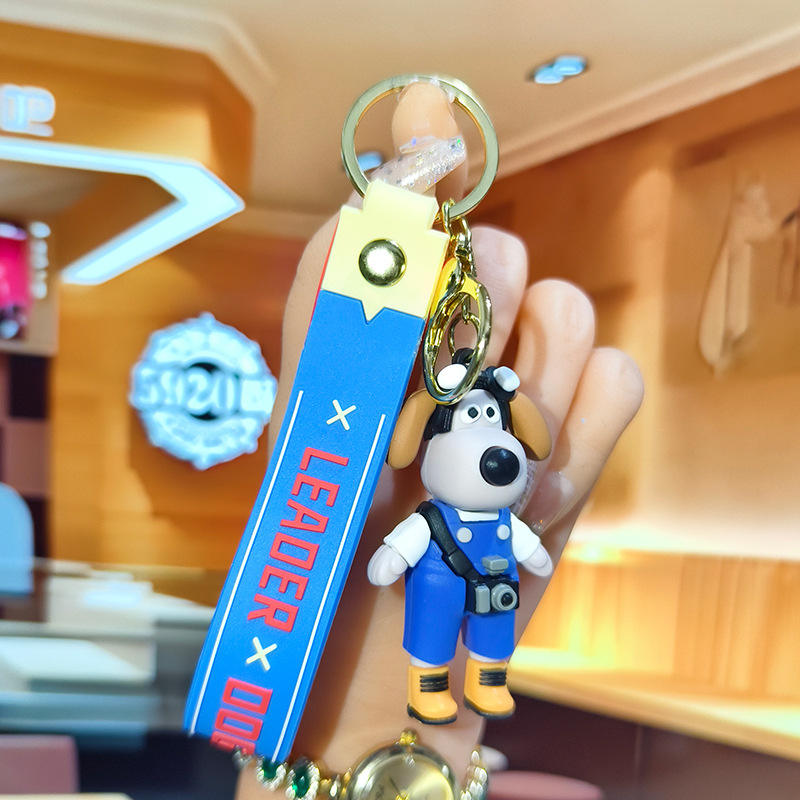 Le chien leader est bleu