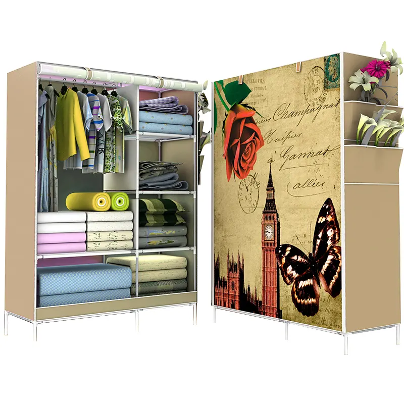 Armarios-armario simple con imagen 3D, diseño de buena calidad, muebles de dormitorio, superventas