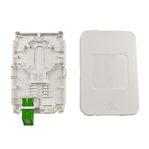 FIBER VISION New Trend Fiber Outlet Box ABS PC Fiber Face plate Box 1 Anschluss mit Shutter Dust Cover Einfach zu installierende Socket Box - Product Image 6