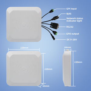 UHF-RFID-Lesegerät mit großer Reichweite TCP/ IP Rs485 Rs232 RFID-Fern leser für die Lager verwaltung Kostenlose Test demo und Sdk - Product Image 3