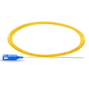 LC SC ST FC PC UPC APC Fiber optik lif Simplex tekli SM 0.9mm Pigtail Fiber optik - Product Image 3