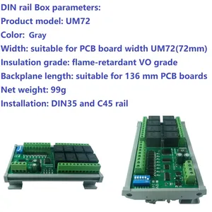 DC 12V 24V Multifunction RS485 IO Board 8 Optically Isolated NPN <strong>Input</strong> &amp; 8 <strong>Relay</strong> <strong>Output</strong> Modbus RTU <strong>Module</strong> - Product Image 2