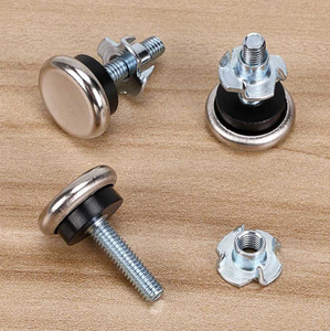 Metal Adjustable Furniture <strong>Leveler</strong> Feet for <strong>Table</strong> Chair Leg Furniture Adjustable Height Leveling Feet - Product Image 6