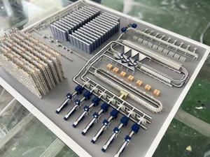 Современная выставочная механическая модель промышленного процесса для масштабной модели миниатюрного промышленного оборудования - Product Image 4