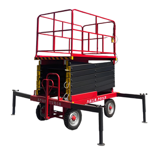 New 4m 8m Self-Propelled Crawler Scissor Lift Hydraulic Elevator with 300kg <strong>Load</strong> Capacity for Aerial Scissor-Type <strong>Platform</strong> - Product Image 2