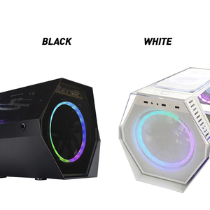 Custodia per Computer con vendita a caldo in fabbrica Atx Pc Case OEM personalizzate M-ATX Computer Desktop custodia per Pc con alimentazione - Product Image 2