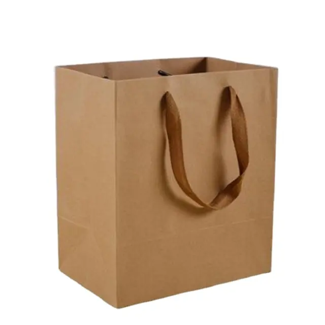 Fornecedor Transparente Janela De Plástico Embalagem Personalizada Golden Black Bagdream Kraft Paper Bag