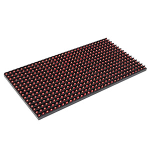สีเดียวสีแดงนำหน้าจอโมดูล P10 Dip จอแสดงผล Led แผงโมดูล Led ดิจิตอลหน้าจอโฆษณาเลื่อน - Product Image 1