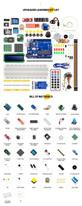 Scheda di sviluppo kit didattico di avviamento di alta qualità versione aggiornata Suite pendente per Arduino RFID UNO R3