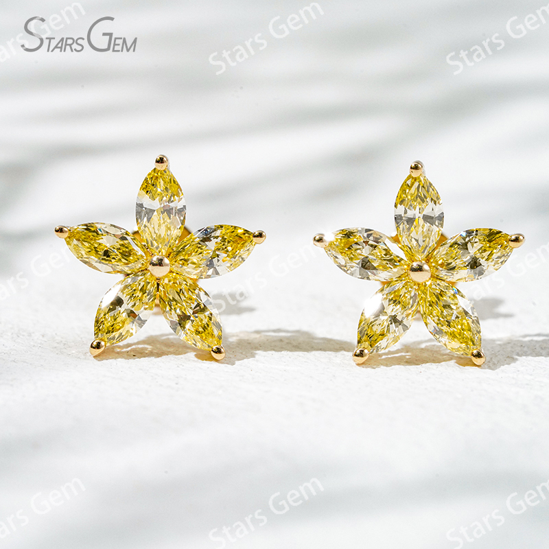 18K Yellow Gold+Yellow Diamond