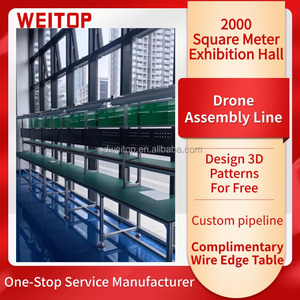 Fire UAV Assembly Line Multi-rotor UAV Intelligent Production Line the Whole Plant Planning 2-hour <strong>Program</strong> - Product Image 2