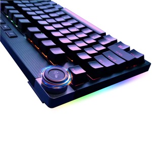 ESGAMING Custom Logo 104 Keys RGB Backlit Compact <strong>Keyboard</strong> Waterproof <strong>Computer</strong> Mechanical Gaming <strong>Keyboard</strong> with Wrist Rest - Product Image 4