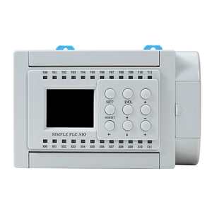 Huaqingjun 12DI10DOリレー出力PLC2チャンネルアナログ入力0-20mA 1チャンネルパルス出力WIFI PLCサーボモーター用 - Product Image 1
