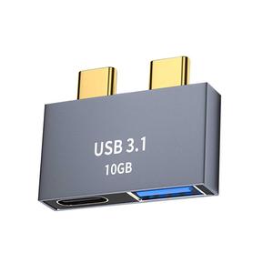 电脑10gbps双typ-c充电端口USB 3.0扩展适配器 - Product Image 5