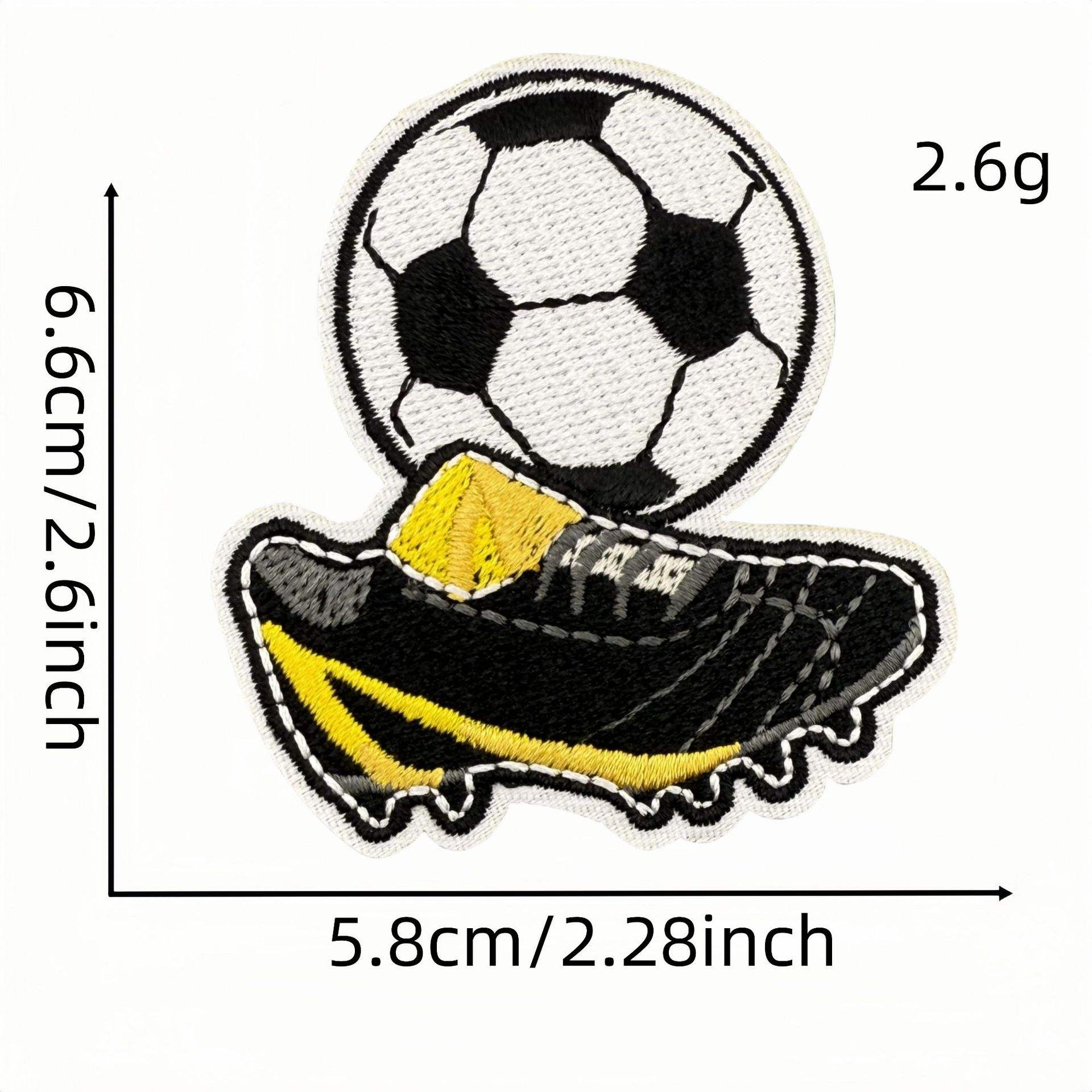Patch de football de dessin animé 11
