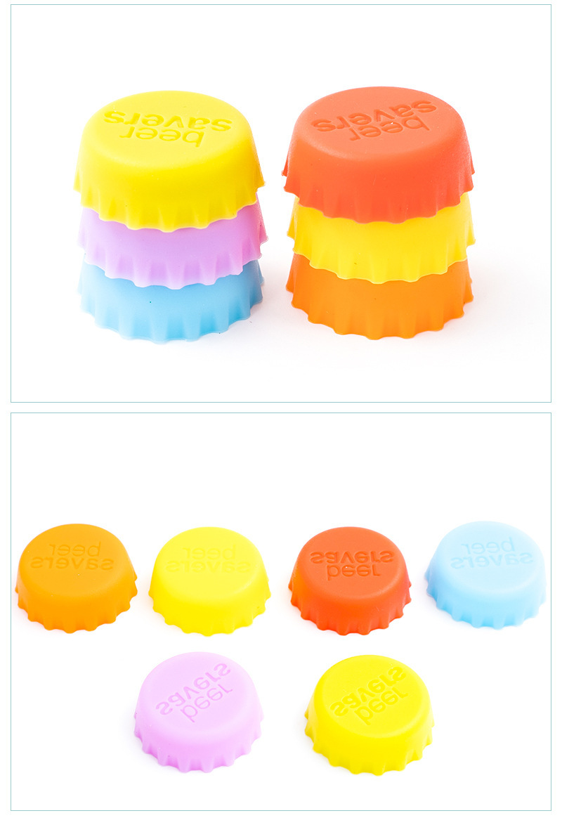 Couvercle en silicone - Assortiment multicolore