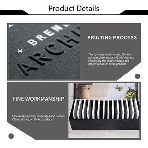 Urbancraft đá Mẫu Vali 6x6 thạch anh hộp gỗ hiển thị Hộp combo - Product Image 3