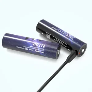 LiitoKala 50T Type-C 5000mAh 3.7V 21700mAh Rechargeable Li-ion Battery Cylindrical <strong>USB</strong> <strong>Input</strong> &amp; <strong>Output</strong> 21700 Type-C - Product Image 1