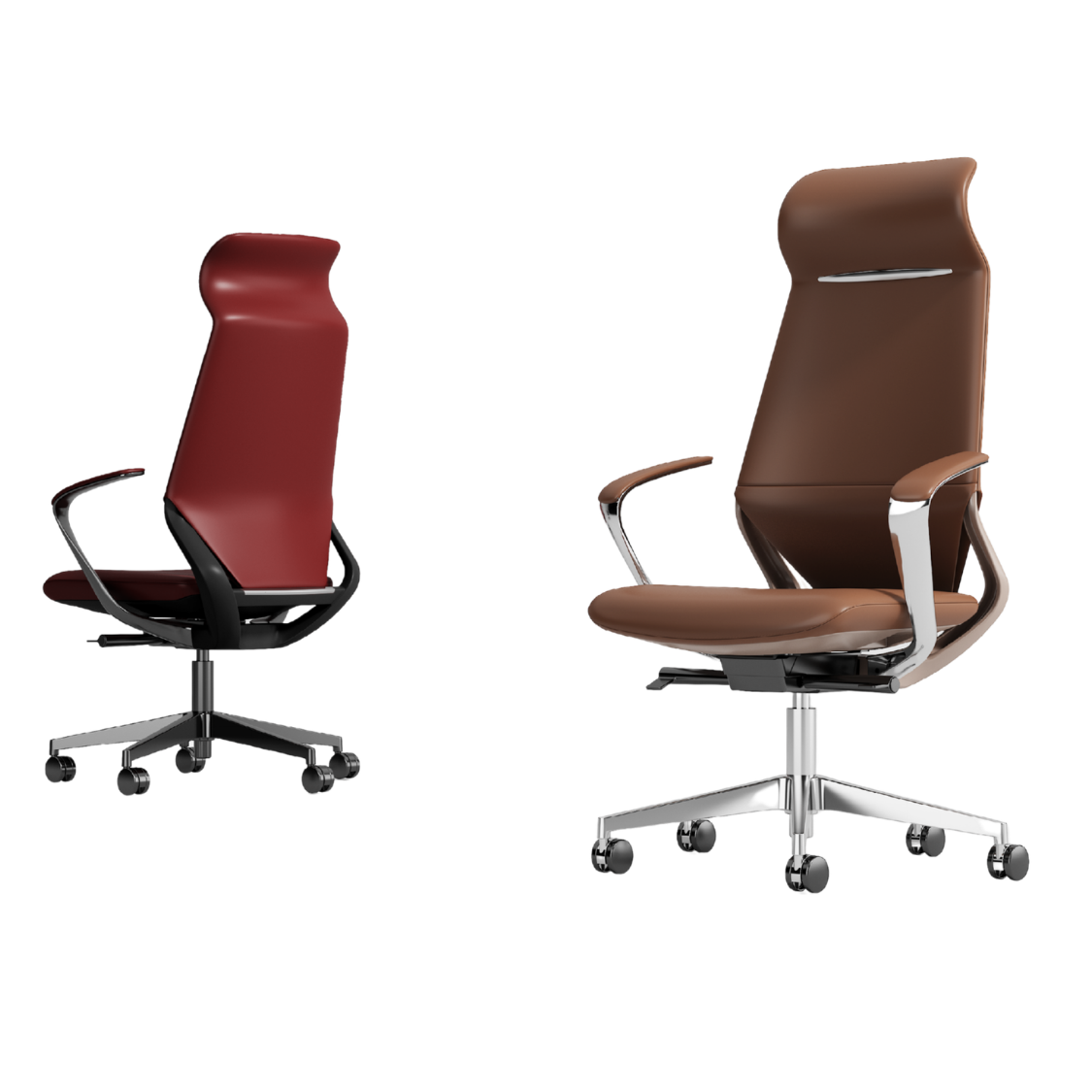 high-back swivel