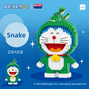 <span class=keywords><strong>Doraemon</strong></span> DIY nhựa đồ chơi câu đố hạt nhỏ leng keng mèo cô gái quà tặng cho bé trai lắp ráp khó khăn - Product Image 4