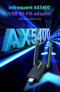 ไดร์เวอร์ฟรี RTL8832CU CF-972AX USB3.0 5374Mbps Wifi6 COMFAST USB อะแดปเตอร์ WIFI สำหรับพีซี - Product Image 3
