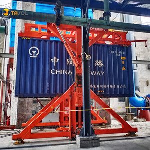 <strong>Container</strong> <strong>Loading</strong> and Unloading Equipment 20 Feet <strong>Container</strong> Tilter Bulk Material <strong>Loading</strong> Equipment - Product Image 5