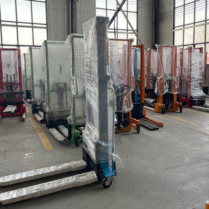 手动叉车堆垛机液压堆垛机手动托盘堆垛机 - Product Image 6