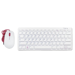 Ratón de teclado importado oficial AIsmartlink Raspberry PI teclado ratón compatible Pi400/4B/3B + Raspberry Pi 400 ordenador