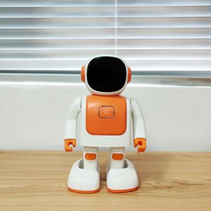 Beliebte Orange Dance Roboter 2. Generation Space Man Programmierung Pädagogische Roboter Begleiter Roboter Sprach befehl für Kinder Geschenke