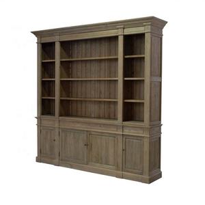 P1803-240 <span class=keywords><strong>dundee</strong></span> Pháp sang trọng tỉnh cổ phong cách cổ điển rắn gỗ sồi Kệ sách nhỏ Kệ sách gỗ trắng - Product Image 4