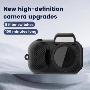 Mini DV Máy Ảnh Màn Hình Trong Nhà USB H62 8 Bộ Lọc Hỗ Trợ 128G TF Thẻ 1080P Nhỏ Máy Quay Video Máy Ghi Âm - Product Image 4