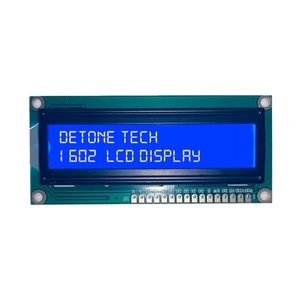 Customized STN Blue 16x2 Monochrome <strong>LCD</strong> 5V 1602 16*2 <strong>Character</strong> <strong>Lcd</strong> <strong>Display</strong> 2x16 <strong>Lcd</strong> <strong>Display</strong> <strong>Module</strong> - Product Image 1