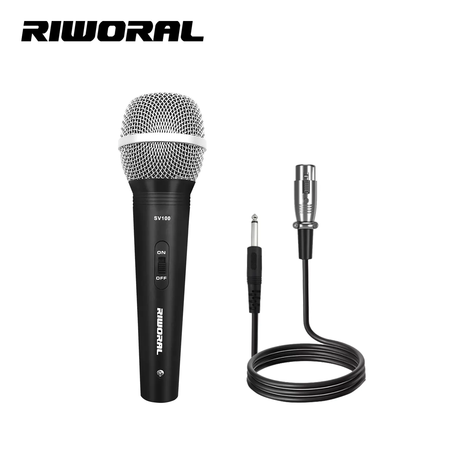 SV100-micrófono dinámico para Karaoke, supercardioide profesional, con cable, para cantar