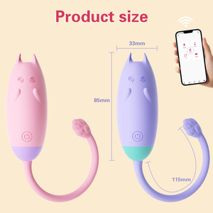 Hochwertige App Fernbedienung G-Punkt Höschen Ei Multi frequenz stimulierender Vibrator Tragbares Sexspielzeug für Frauen - Product Image 6