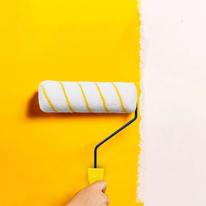 2025 Giá Nhà Máy Mới Tùy Chỉnh Cao Cấp Tường Con Lăn Sơn Bàn Chải Thiết Lập Công Cụ Trang Trí Nội Thất Latex Mini Sơn Lớp Phủ Con Lăn - Product Image 2