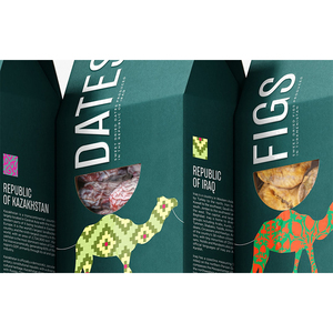 Özel logo fındık ve kurutulmuş meyve kutusu tarihler için pencere ile konik üst konik üst tote kutusu figs üzüm apries kayısı elma - Product Image 2