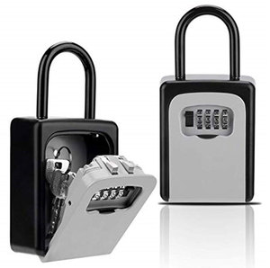 BBDHOMEカスタムコンビネーションロックボックス、ハウスキーストレージ用コード付き、コンボドアロッカーキーロックボックス - Product Image 2