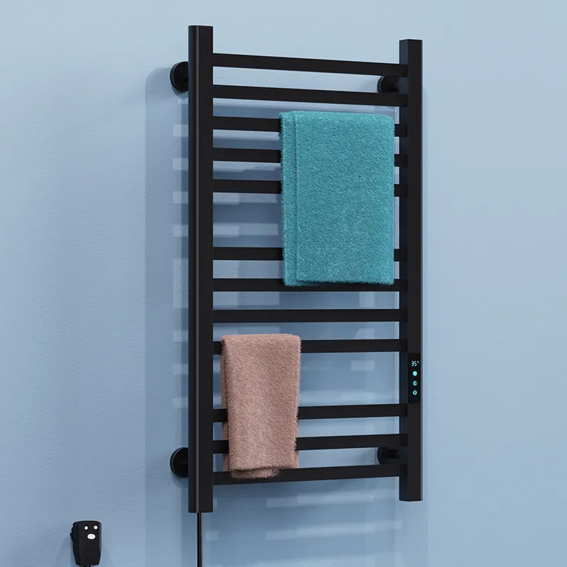 Radiateurs de salle de bain Chauffe-serviettes électrique Porte-serviettes mural intelligent Porte-serviettes de bain mural