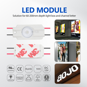 โมดูลไฟ LED 3โมดูลไฟ LED 0.4W พร้อมเลนสำหรับเข้าสู่ระบบกล่องไฟ LED แถบยาว - Product Image 3