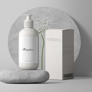 Hot bán tùy chỉnh giáng sinh Hộp giấy cho nến dầu gội đầu và rửa cơ thể món quà ý tưởng Kem tuck Top Box với lót - Product Image 1